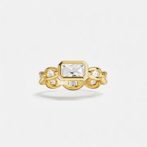 Stylish Fashion Link Ring