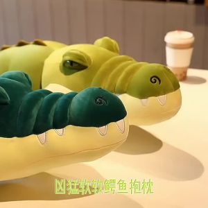 GUAIBUDIAN | Gối Đồ Chơi Bông Dài Hình Cá Sấu Cartoon Giúp Ngủ