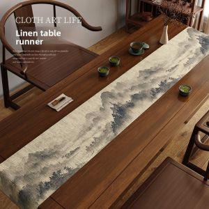 YINSHANG | New Chinese Style Zen Tea Table Mat with Diatomite Absorbent Material