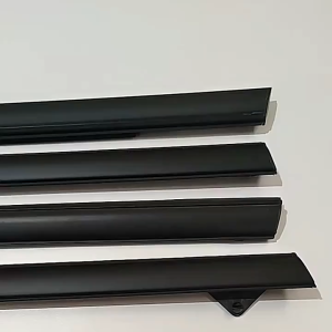 4PCS/SET Outside Window Moulding Weatherstrip for Ford Fiesta 2009-2014 Window Moulding Weatherstrip Seal