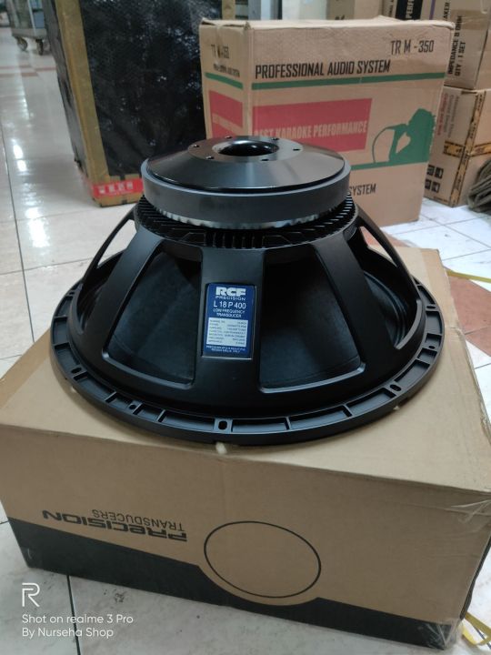 komponen rcf harga speaker rcf 18 inch p400
