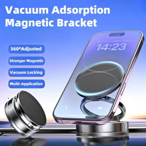 Magnetic Phone Holder for car 360° Rotatable Foldable & Adjustable Magnetic Car Mount  Compatible with iPhone & Other Phones