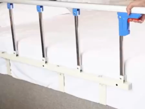 TOUTOU ราวกั้นเตียง ราวพยุงตัว ราวพยุง กันตกเตียง ราวกันตก แบบพับได้ 6 ขั้น ราวจับกันลื่นล้ม ผู้สูงอายุ ผู้ป่วย