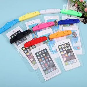 ซองกันน้ำ ซองใส่โทรศัพท์กันน้ำ กระเป๋ากันน้ำ เคสซองกันน้ำโทรศัพท์มือถือ ถุงกันน้ำ แถมสายห้อยคอ ปรับสายคล้องถ่ายรูปทัสกรีนได้