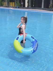 Phao Bơi Người Lớn Trẻ Em Có Tay Cầm Phao Nhẫn Phao Tròn