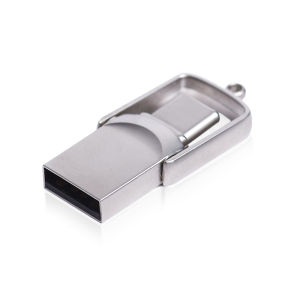 Jaster | JASTER TYPE-C OTC Business Gift USB Flash Drive 128GB Mini Metal Memory Stick 64GB High Speed Pen Drive 32GB Silver USB-C 16G 8G