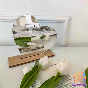 กระจกอะครีลิค กระจกแต่งหน้ารูปทรงน่ารัก vanity mirror