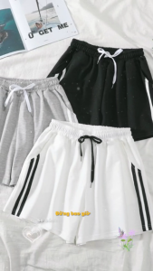 Quần đùi nữ quần đùi mặc ở nhà thoáng mát thoải mái cotton mềm mịn size 40-54kg