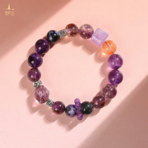 PUTUOSHAN | Purple Amethyst Fashion Refined Womens Bracelet