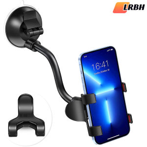 Car Phone Holder Mount Cell Phone Stand Windshield 360 Rotation For iPhone 15 14 13 12 11 Pro Max XS X XR 8 SE/Samsung Galaxy