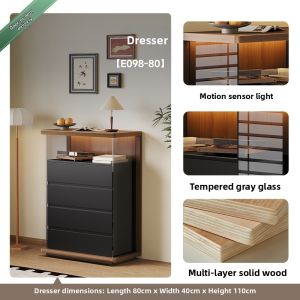 Luxury Italian Drawer Cabinet For Living Room & Bedroom