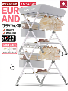 Portable Foldable Multi-functional Baby Care Station