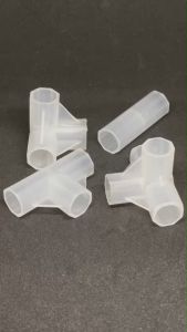 ข้อต่อ ขนาด 16 มม. สามทางเข้ามุม สามทางฉาก ต่อตรง 4ทางฉาก ต่อทำ เป็นชั้น ตู้เสื้อผ้า ชั้นวาง และ อื่น ๆ