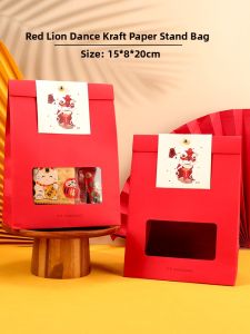 DOLO DAKING | Windowed Kraft Stand-up Pouch