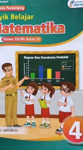 Ori Buku Matematika Kelas 4 SD Kurikulum Merdeka Penerbit CV. Arya Duta