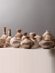 Rustic Wabi-Sabi Style Ceramic Vase
