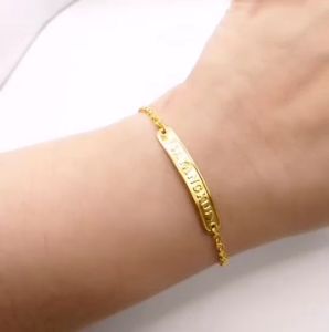 Rantai Tangan P olo Sayangku Emas 916 Yon Hing