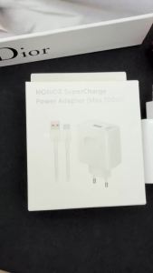 Honor 100W Fast Charger EU SuperCharge Power Wall Adapter 6A Type C Cable For Honor 400 300 200 100 90 80 Pro Magic V3 V5 V6 Pro