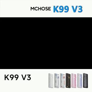 MCHOSE | MCHOSE K99 V3 Mechanical Keyboard Tri-Mode Wireless ARGB Control Knob 10000mAh Dual 8K 0.125ms Hot-Swappable Custom Game Keyboa