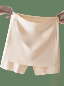 MiiOW | MiiOW Womens Ice Silk Safety Underwear Shorties Thin Summer Collection Invisible Anti-Light Skirt Base Layer Two-In-One Design