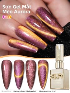 Sơn Gel Móng Tay XEIJAYI Aurora Thread Cat Eye 15ml Sử Dụng Được Với Đèn UV/LED Loại Bóc Được Bền Màu Chất Lượng Salon Làm Tự Làm Có Thành Phần Acrylate/Carbamate Copolymer