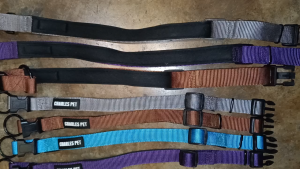 1-6pcs Pet Soft Padded  Nylon Single Collar for Pets Dogs