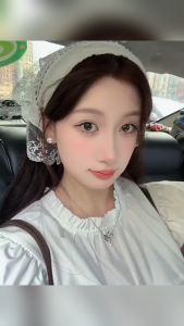 Hair Scarf Bandana Handband for Women Chiffon Head Scarf for Womens Hair Non Slip Lace Triangle Kerchief Women’s Hair Bands