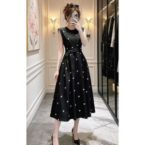 SENWA | Đầm Hoa Elegance Giúp Gầy Không Tay