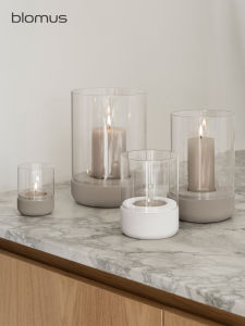 Scented Candle Glass Shade Decorative Stand
