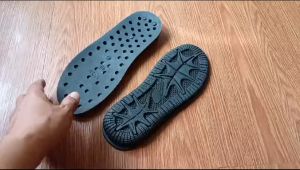 Outsole Alas Bawah Sandal sole Pria Casual Slip on Sendal Selop PVC Kuat Awet 1316 Size 39 sd 43