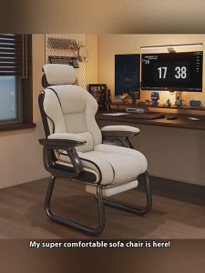 Ergonomic Gaming Chair Computer Chair Home Gaming Chair Office Chair Leather Computer Chair High Back Swivel Chair