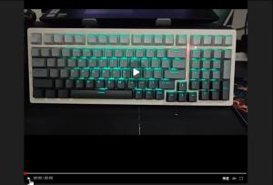 Gradient Backlit RGB Keycap OEM Profile PBT Double Shot Keycaps For Mx Switch Mechanical Gaming Keyboard ISO Layout Key caps DIY