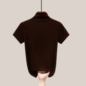 DVDK | Semi-High Neck Fitting T-shirt Base Layer Women