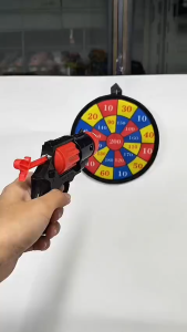 MINI Aim Target Shooting Playset With Ping Pong Balls Children Blaster Air Pressure Kid Toys 迷你瞄准射击乒乓球玩具套装 *READY STOCK*