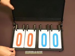 Volleyball Table Tennis Badminton Scoreboard Professional advanced Portable 4-Digit Sports Competition ScoreBoard Electronic Digital scoreboard Volleyball ScoreBoard Counter scoreboard for basketball