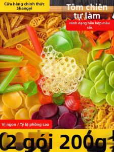 Bánh Phồng Tôm Đa Màu Để Chiên Tại Nhà