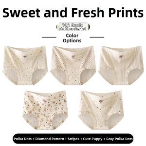 MiiOW | High Waist Slimming Anti-bacterial Printed Briefs