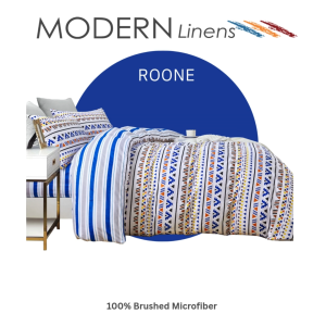 4in1 Comforter Fittedsheet and Pillowcase Set Twin-Single Modern Linen Bedsheet (JBB-SET)