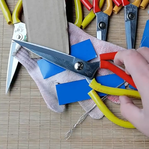 Kéo đa năng không rỉ - kéo to dài 21cm cầm êm tay-NIEVE