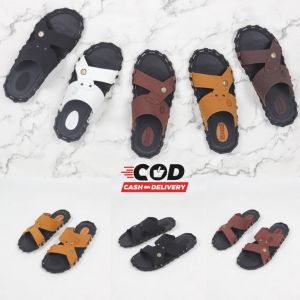 Sandal Pria CMT - Danzo - Sendal Kulit Pria Bermerek Sendal Kulit Pria Dewasa tanpa lem