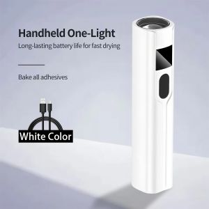 XIWANGFire | 1PC Professional Nail UV LED Lamp Desk With Display Rechargeable Portable Mini Nail Dryer Stand UV Lamp for Nails Art Removable