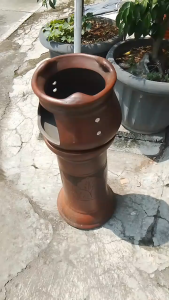 Angklo keren tempat masak tanah liat Kitchenware 23CM