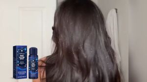 EELHOE Party Shiny Glitter Spray 100ml For Hair Body Clothes Night Spray Brightening Glitter