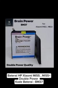 Baterai HP Xiaomi Mi5s Plus Mi 5S Mi5S+ BM37 BM 37 Double Power Batre Xiomi Batrai Hp