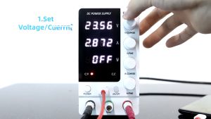 KUAIQU DC Power Supply Adjustable 30V 10A Lab DC Power Supply For Mobile Phone Repair