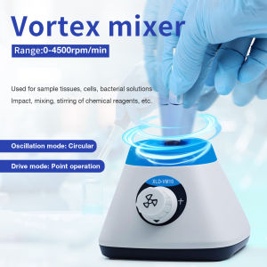 VM10เครื่องผสมระบบกระแสวนขนาดเล็กสำหรับแล็บ0-4500รอบต่อนาทีปรับความเร็วได้เครื่องผสมสีเหลวสักเครื่องผสมหมึกปลั๊ก EU