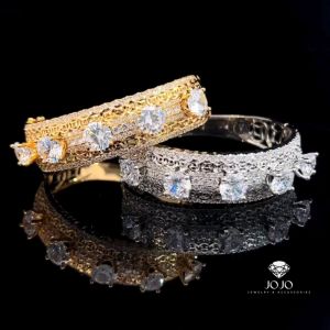 V604 Vòng tay nữ đính đá CZ cao cấp sáng lấp lánh JOJO