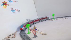 Mainan Kereta Cepat Whoosh LRT Electric Train Set 47pcs Kereta Api Indonesia Set 120cm ada Lampu