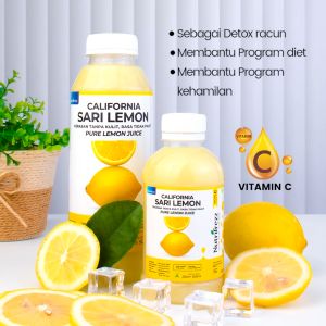Nutrifrezz Sari Lemon Asli: Minuman Diet Sehat Untuk Detox