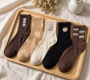 SET 5 ĐÔI TẤT VỚ NỮ CAO CỔ MÃ 21 DÀNH CHO NỮ